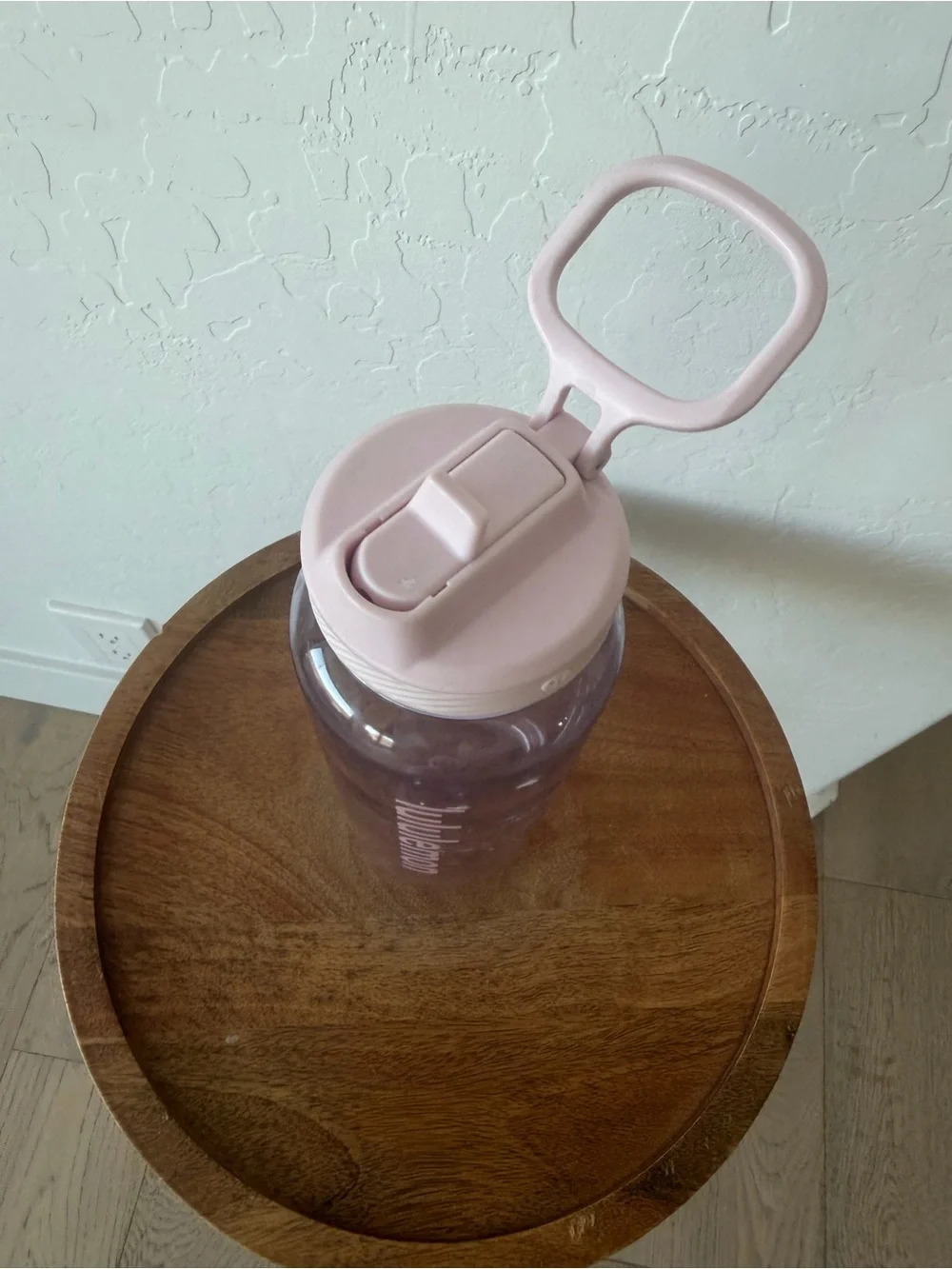lululemon athletica Pink and Light Purple Water Bottle